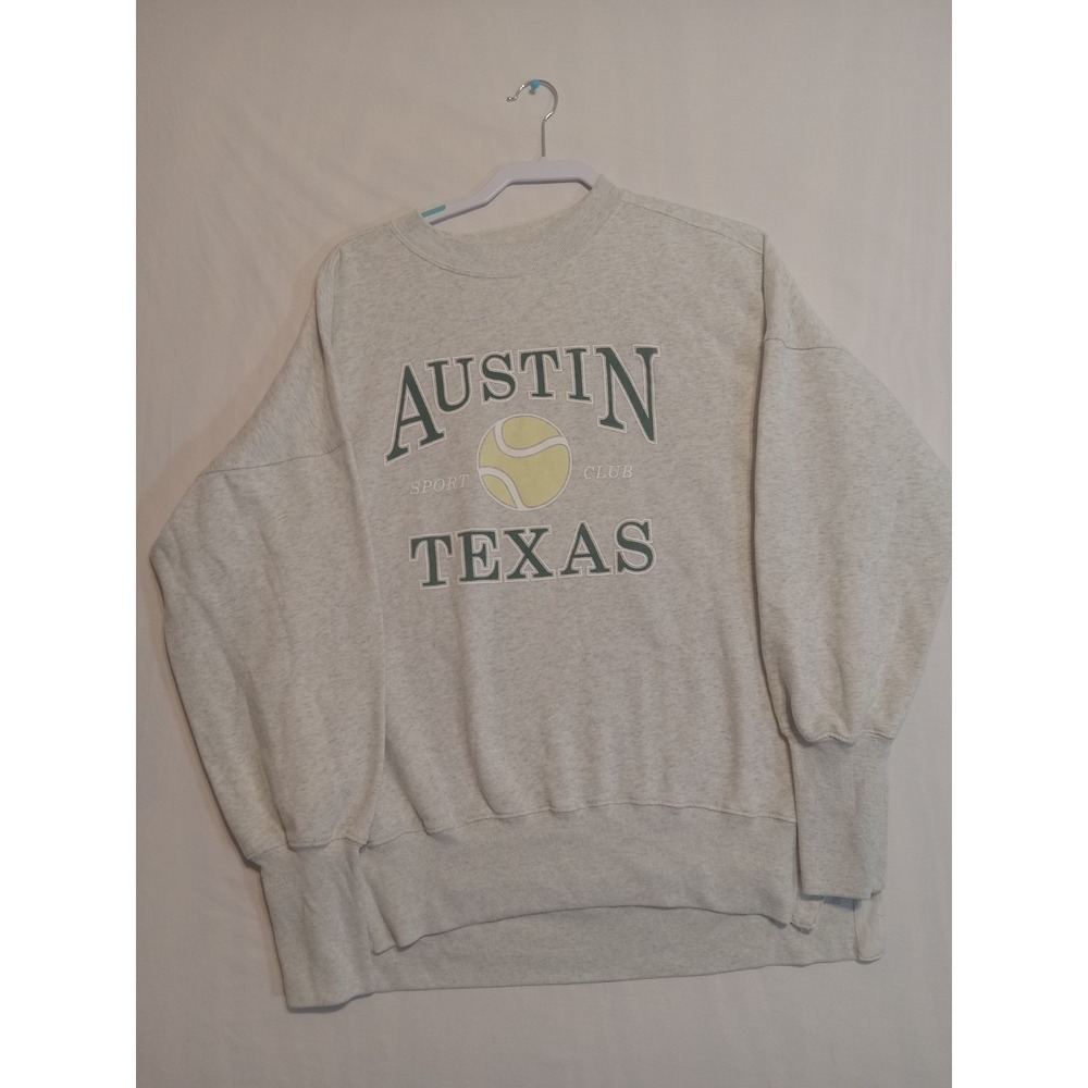 Abercrombie & Fitch Women's Grey Sweatshirt Austin Texas Size Large